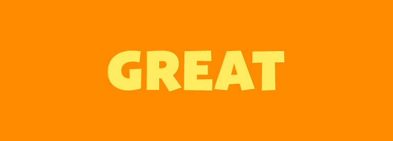Word of the Day: Great