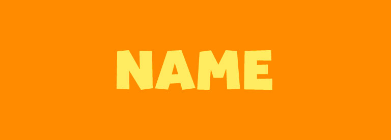 Word of the Day: Name
