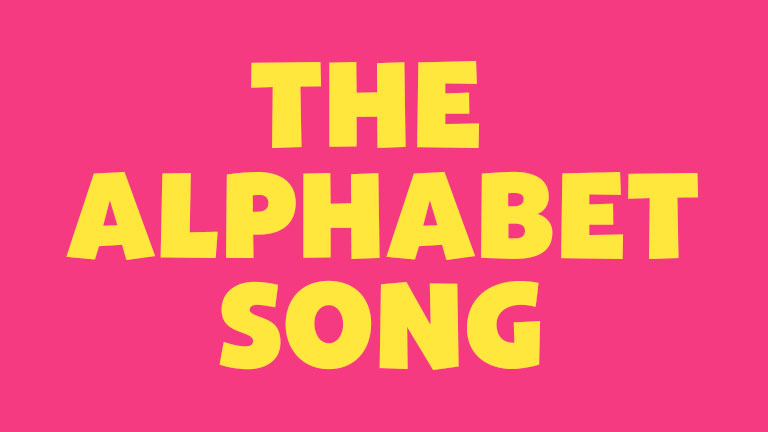 Learning and Singing: The Alphabet Song