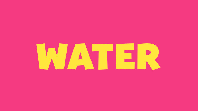 Sight Word: Water