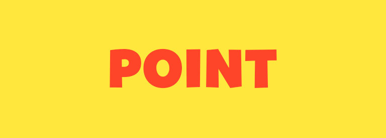 Word of the Day: Point